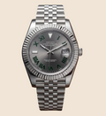 DateJust Gris Roman Vert