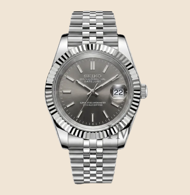 DateJust Gris Anthracite
