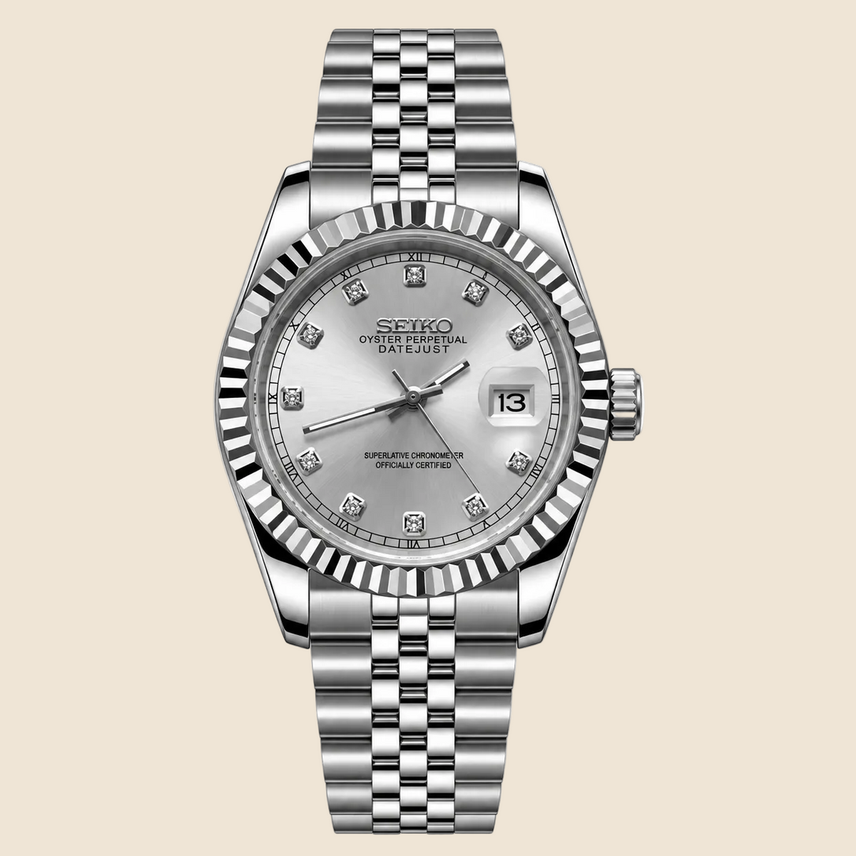 DateJust Silver Éclat