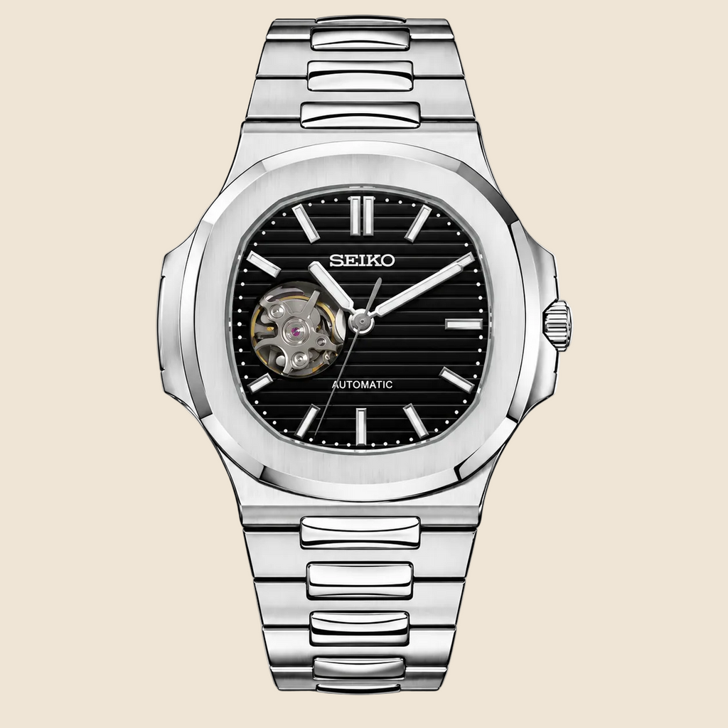 Nautilus Cœur Ouvert Noir