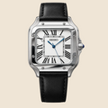 Santos Blanc Bracelet Noir