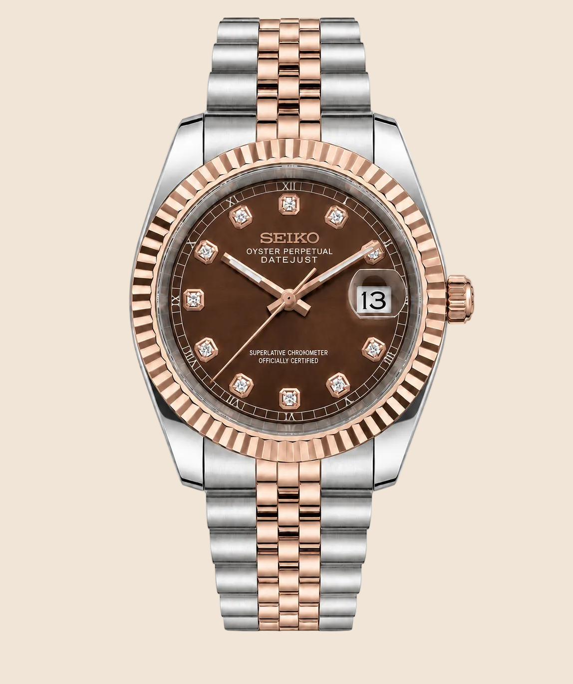 DateJust Mocha Diamant