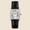 Vintage Argent Noir Croco