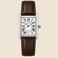Vintage Argent Marron