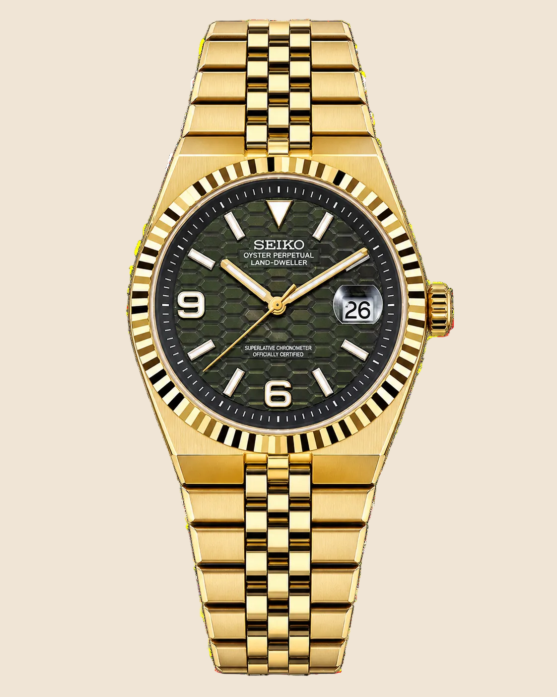 Land Dweller Vert Olive Gold