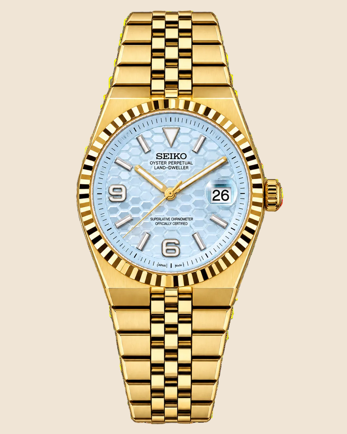 Land Dweller Bleu Glacier Gold