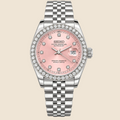 DateJust Rose Silver Sertie
