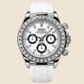 Daytona Panda Cristal White Rubber