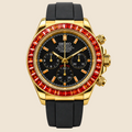Daytona Rouge Gold Cristal Rubber