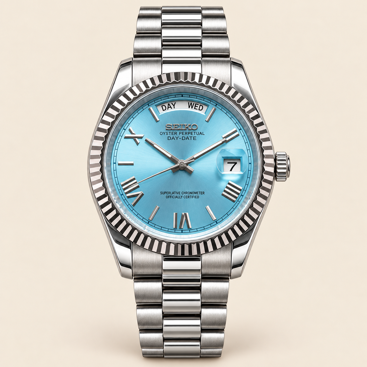 DayDate Roman Bleu Glacier