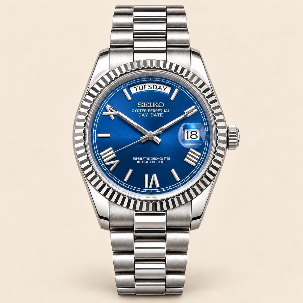 DayDate Roman Bleu Royal