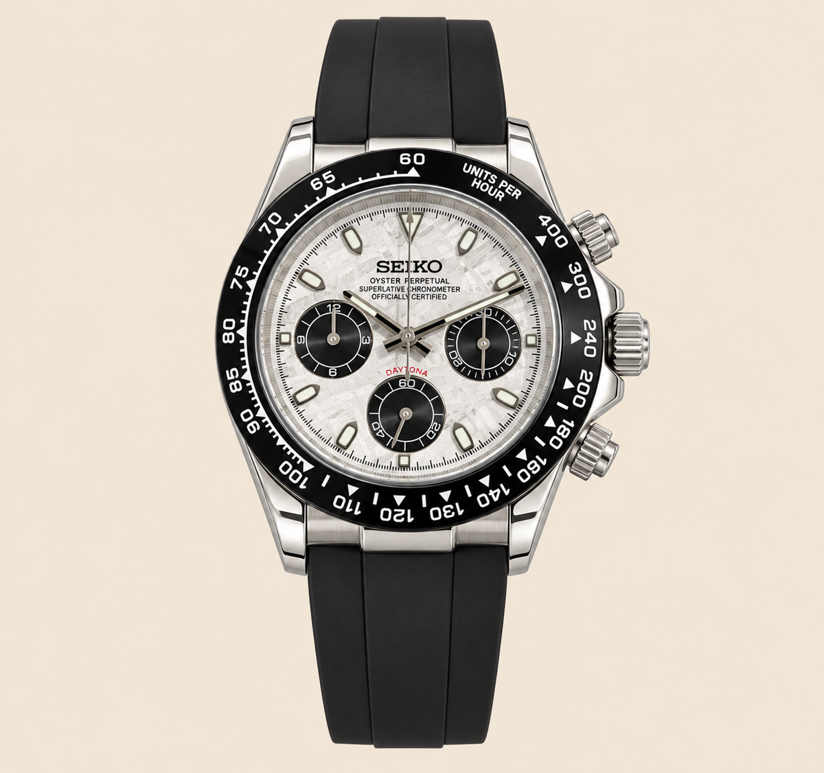 Daytona Blanc Texturé Rubber