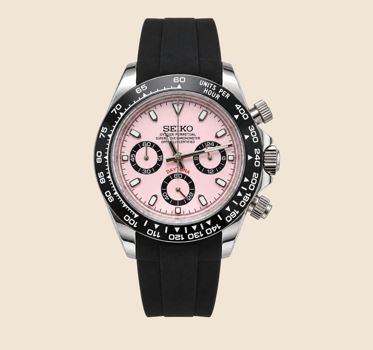 Daytona Rose & Noir Rubber