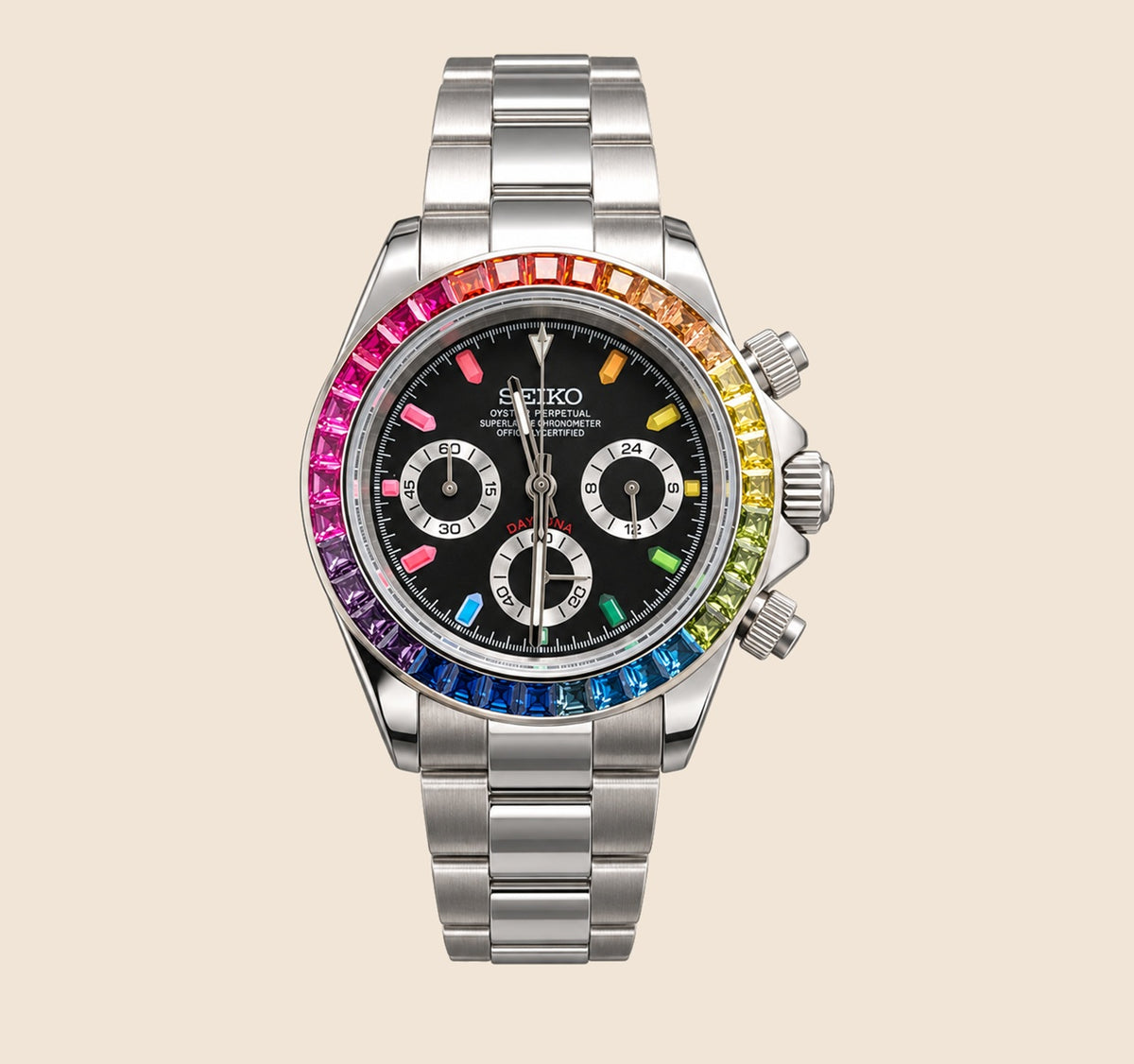 Daytona Rainbow Silver