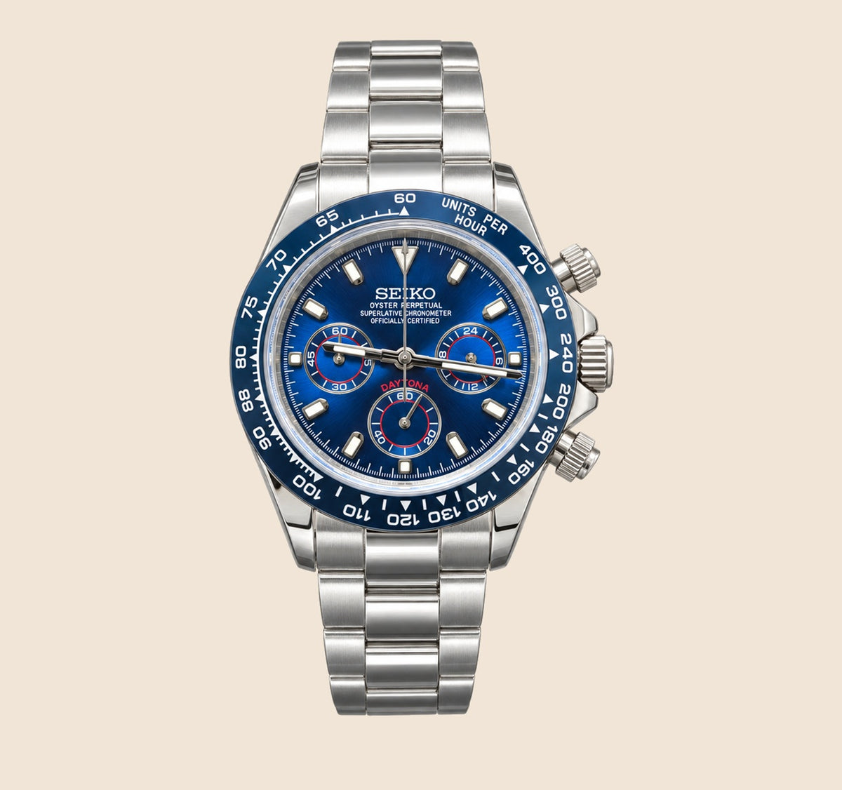 Daytona Bleu Silver