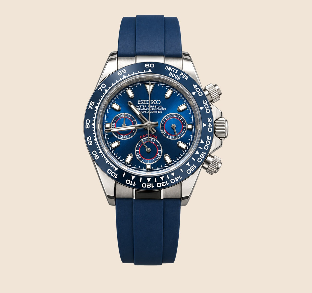 Daytona Bleu Rubber