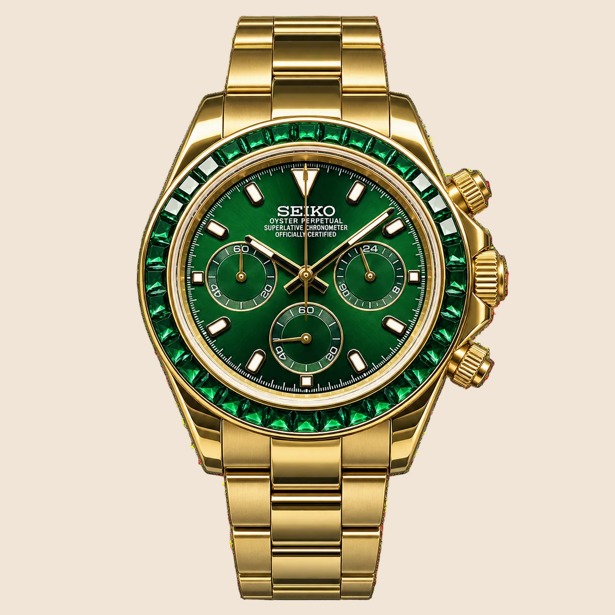 Daytona Vert Émeraude Gold